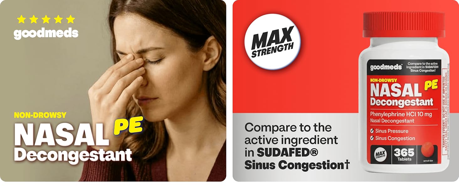 GoodMeds Nasal Decongestant Desktop Top