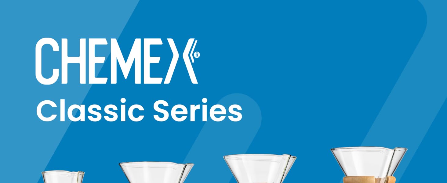 chemex coffee maker pour over brewer filters carafe glass kettle reusable classic drip coffee