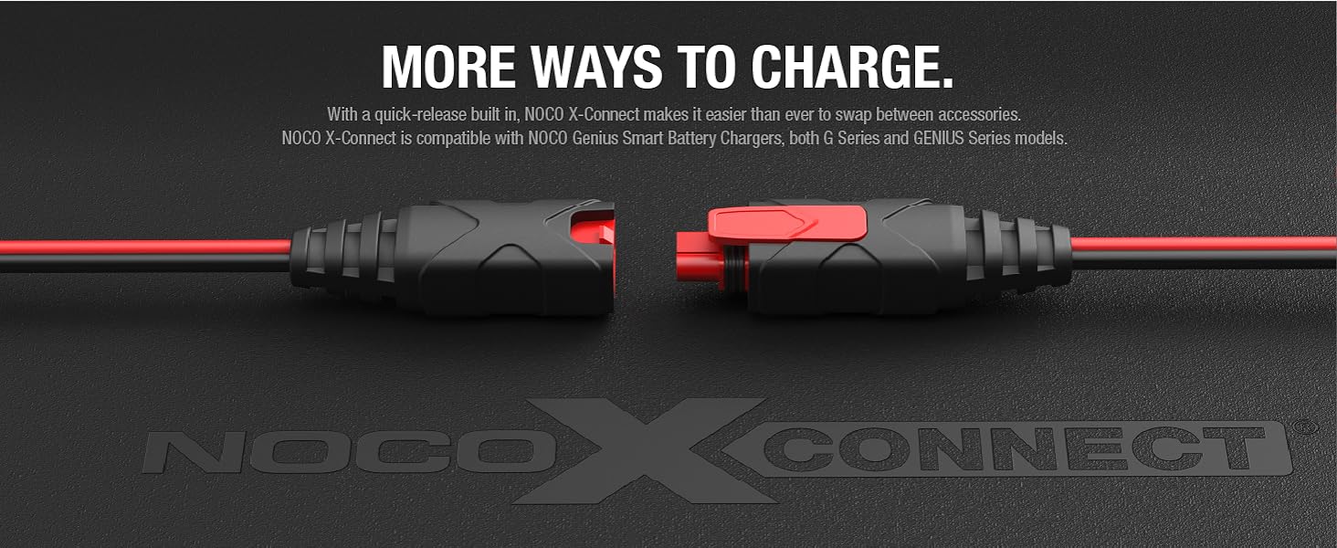NOCO GC003 X-Connect 12V Dual-Size Male Plug Accessory For NOCO Genius Smart Battery Chargers