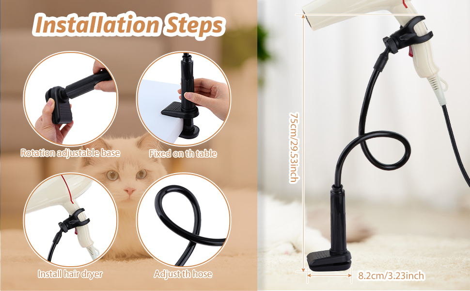 Dog Hair Dryer Stand