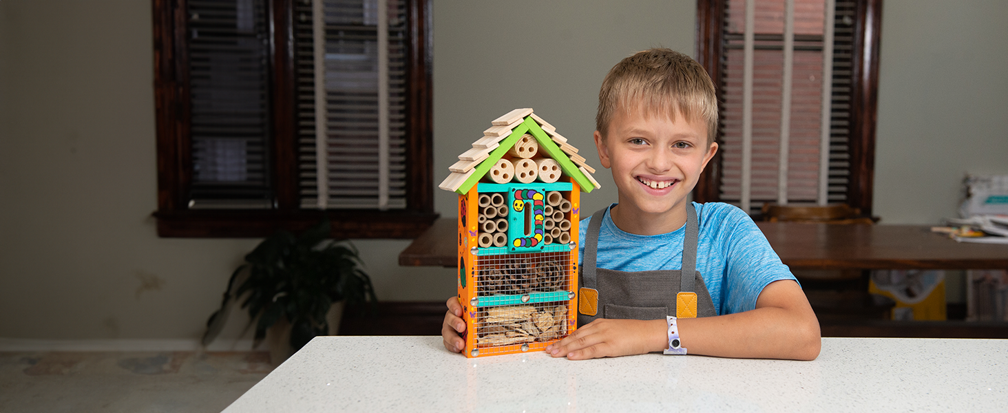 DIY Bug Hotel for beneficial insects