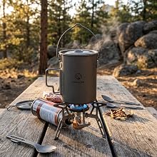 on small stove