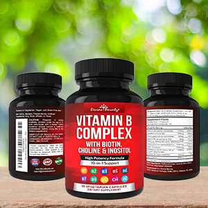 Vitamin B Complex multi-angle view