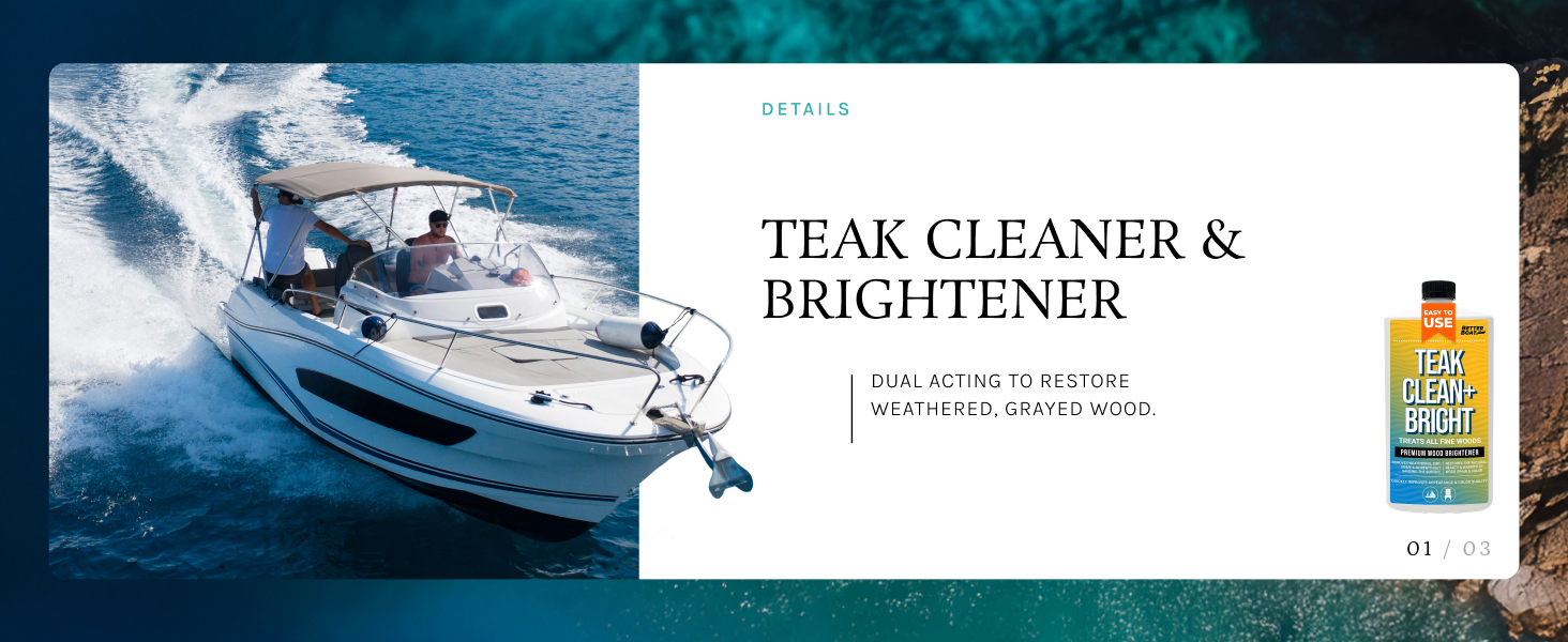 teak cleaner and brightener