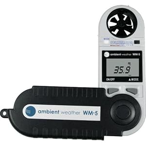 ambient ambiant weather station meter handheld hand held potable camping hiking forest ire rescue