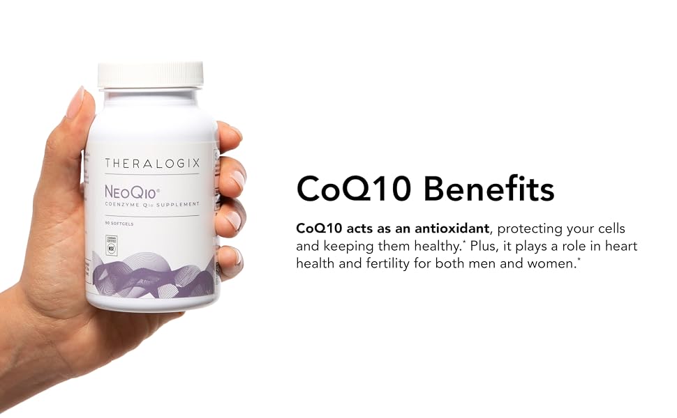 CoQ10 acts as an antioxidant, protecting your cells and keeping them healthy.*