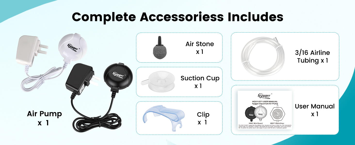 air pump with air stone