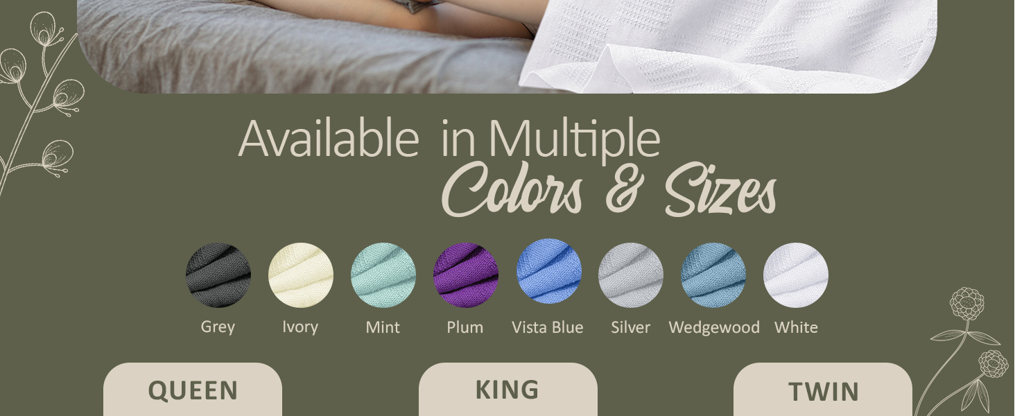 Cotton Blanket White