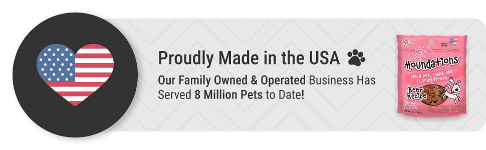 Great Treats, Puppy Approved, Perfect Training Treats, Made in the USA