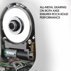 Internal gears of the AZ-GTi mount