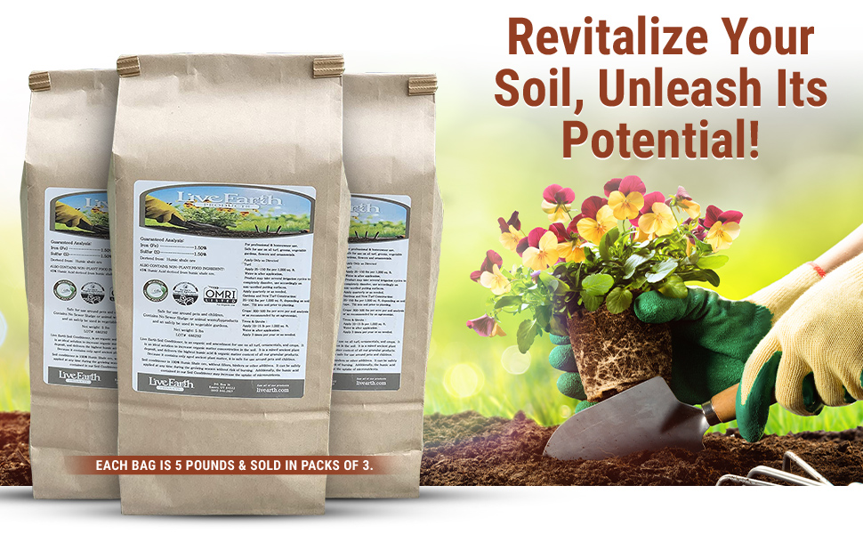 Humate Soil Conditioner the ideal soil amendments for lawns and gardens