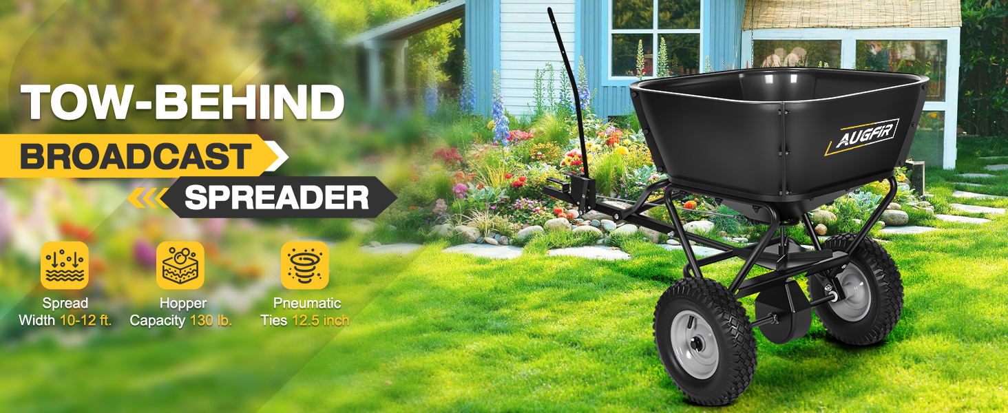 Tow-Behind Broadcast Spreader