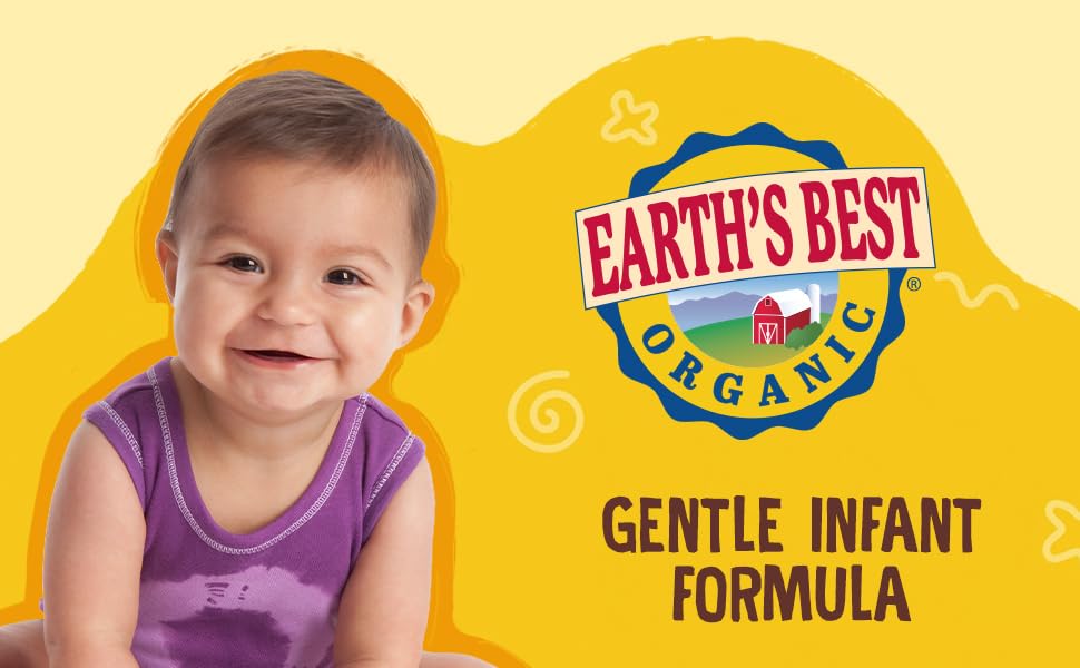 Earth&amp;#39;s best oragnic gentle infant formula