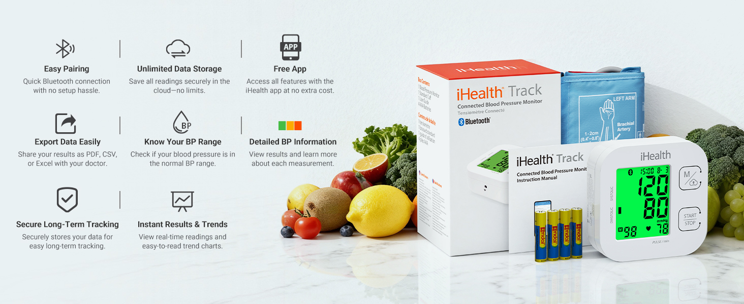 Bluetooth Blood Pressure Monitor