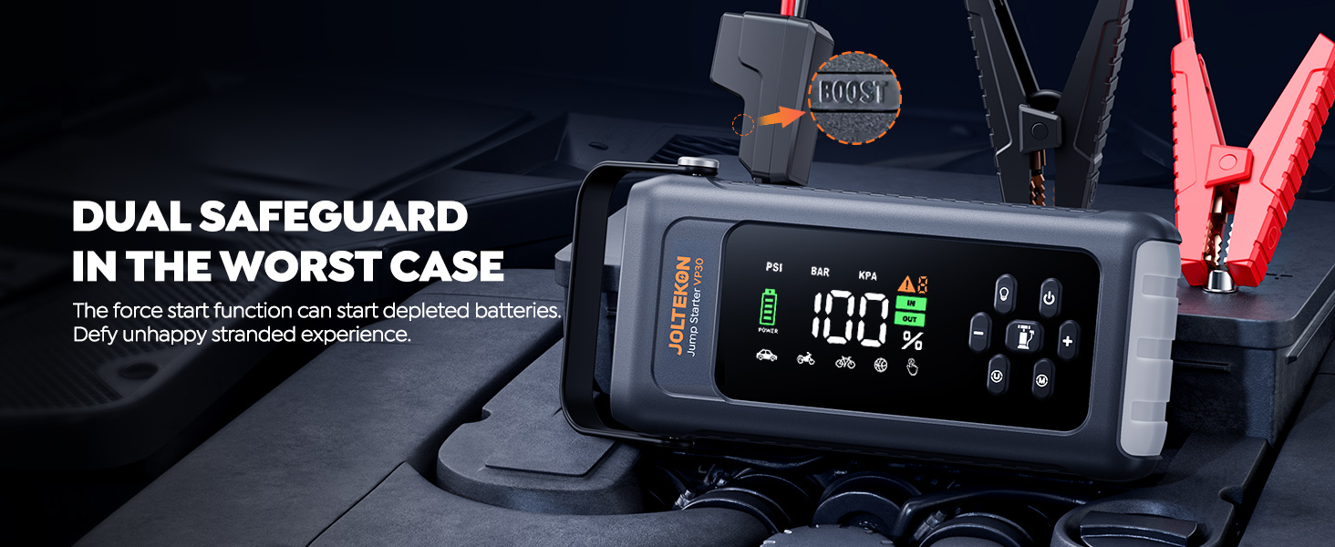VP30 Jump starter with air compressor