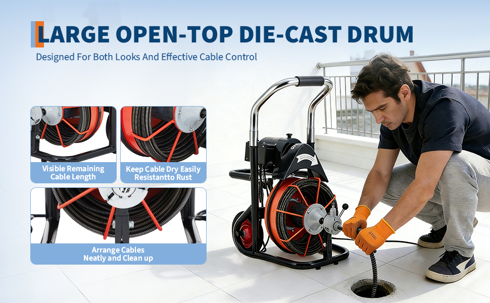 Drain Cleaning Machine
