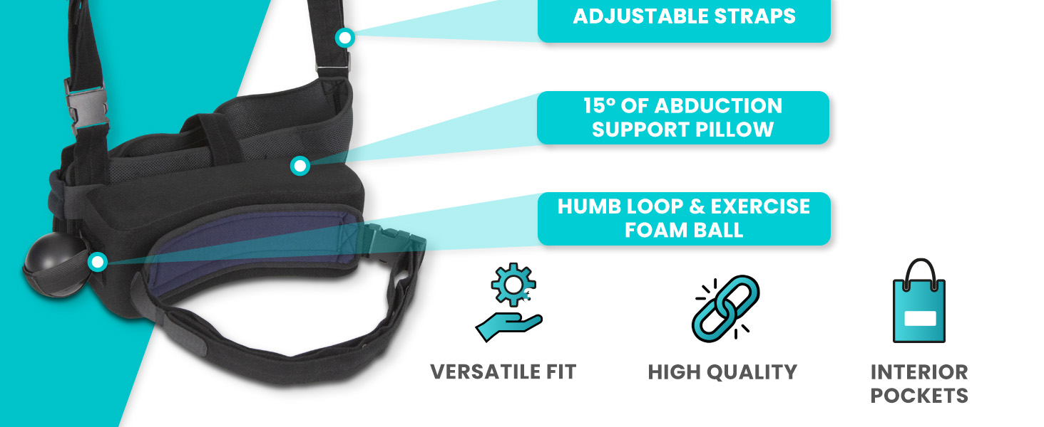 rotator cuff shoulder sling, arm sling for shoulder surgery