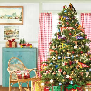 Nostalgic Christmas tree