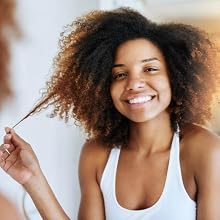 hair natural curly frizzy coily tangled tangle thin balding thinning dry damaged split ends organic