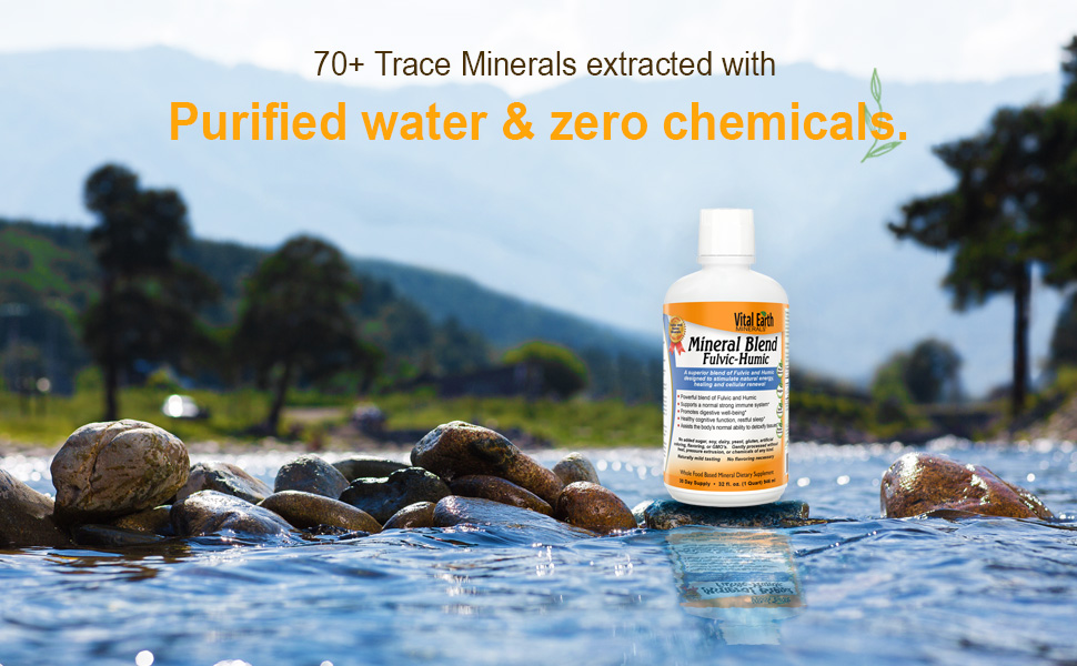 Vital Earth Purified &amp; Zero Chemicals