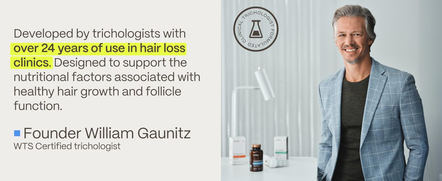 FoliGROWTH Hair Growth Supplement for Women &amp;amp; Men for Thicker, Fuller Hair