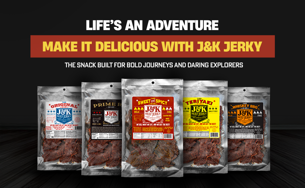 Delicious Flavors of Beef &amp; Jarky Snacks