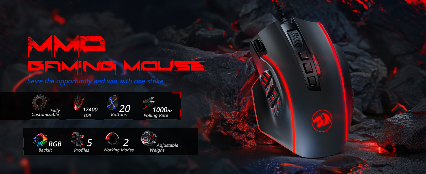 mmo gaming mouse