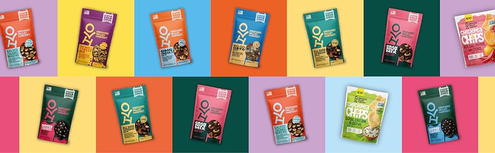 protein bars and granola snack packs for hiking and outdoor energy