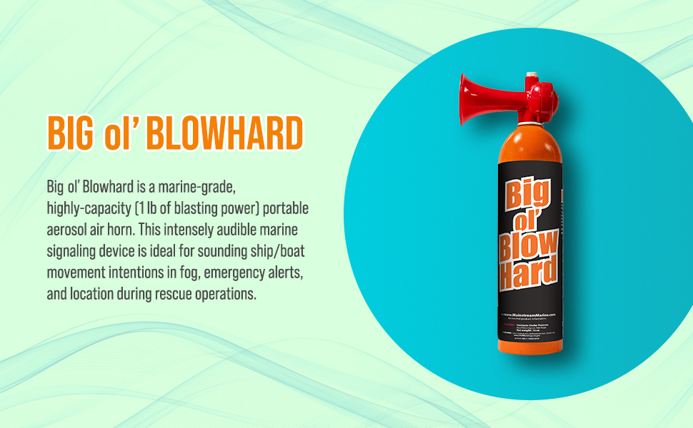 blow horn fog marine audible
