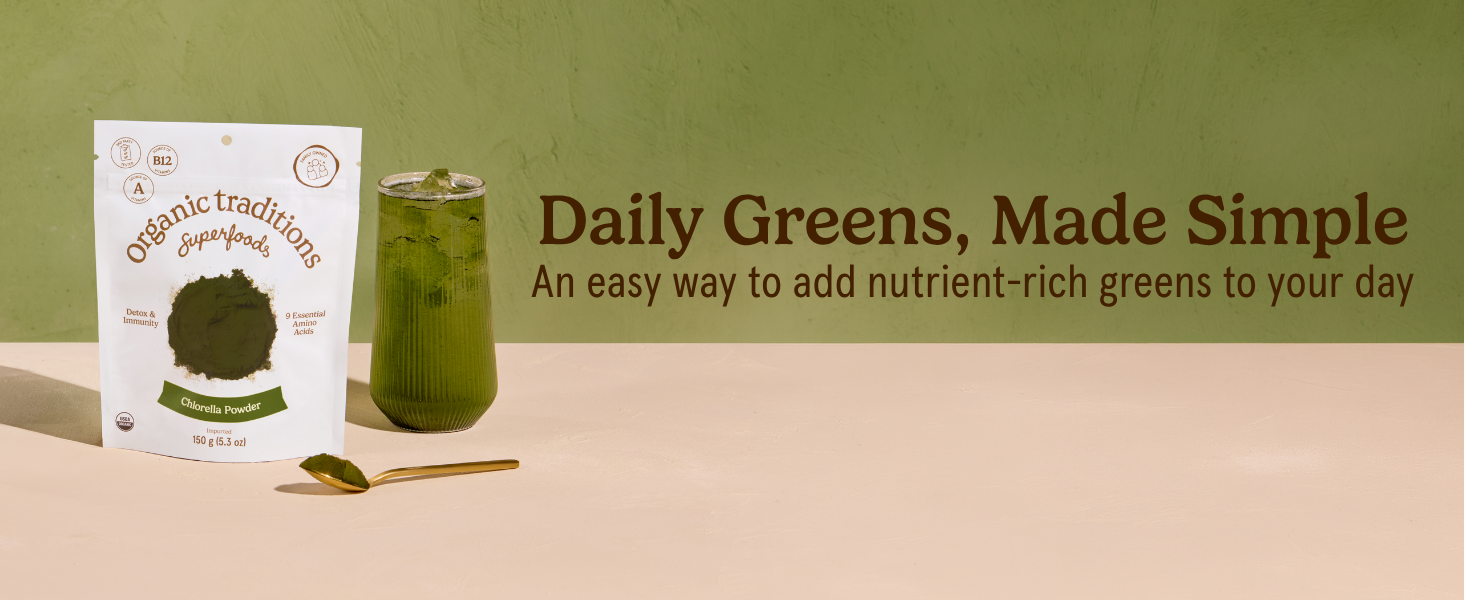 Daily greens, made simple, an easy way to add nutrient-rich greens to your day