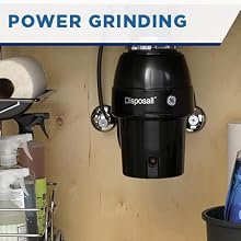 Power grinding 1/3-HP motor