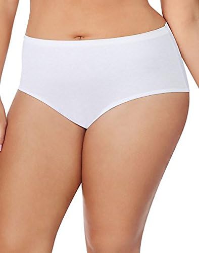 Just My Size 5-pack Cotton High Brief Underwear