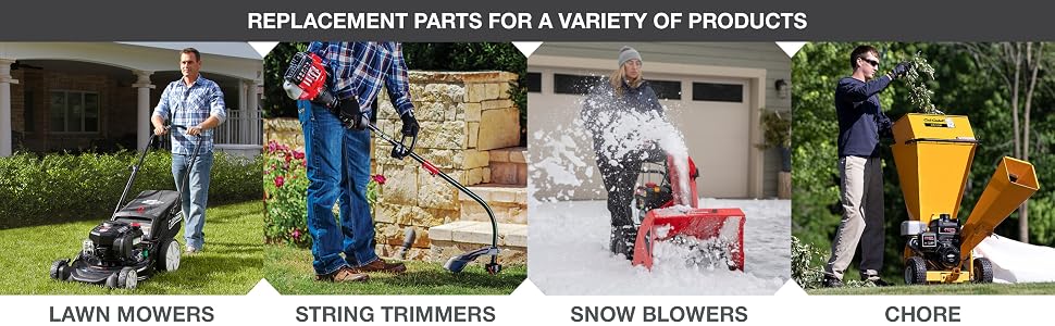 lawn mower string trimmer snow blower summer chore fix