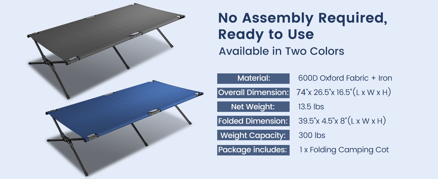 camping cot