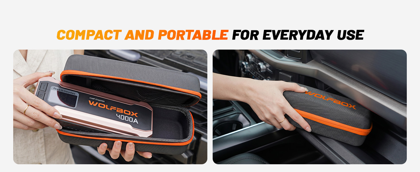 portable car jump starter
