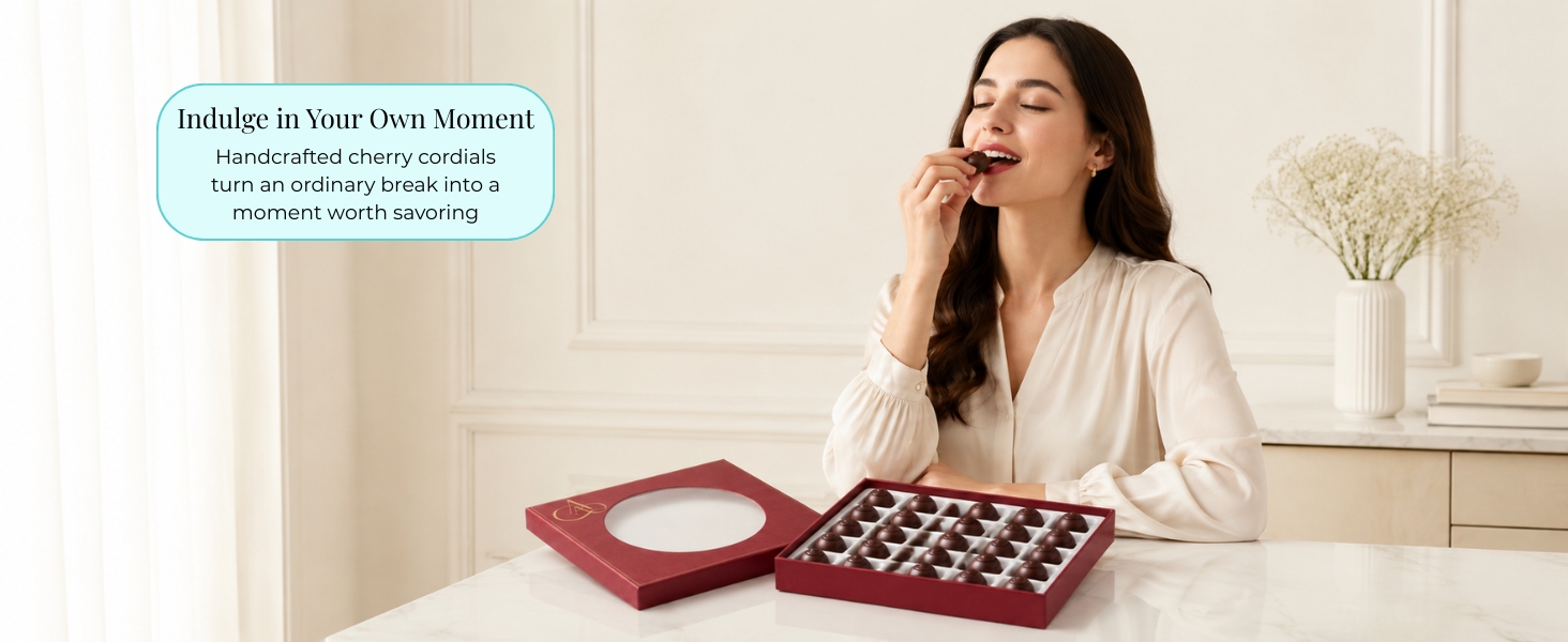 Andy Anand Dark Chocolate Cherry Cordials