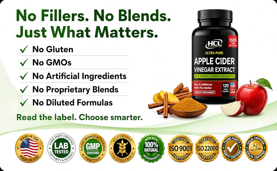 acv apple cider vinegar extract hcl herbal code labs capsules tablets powder turmeric spirulina