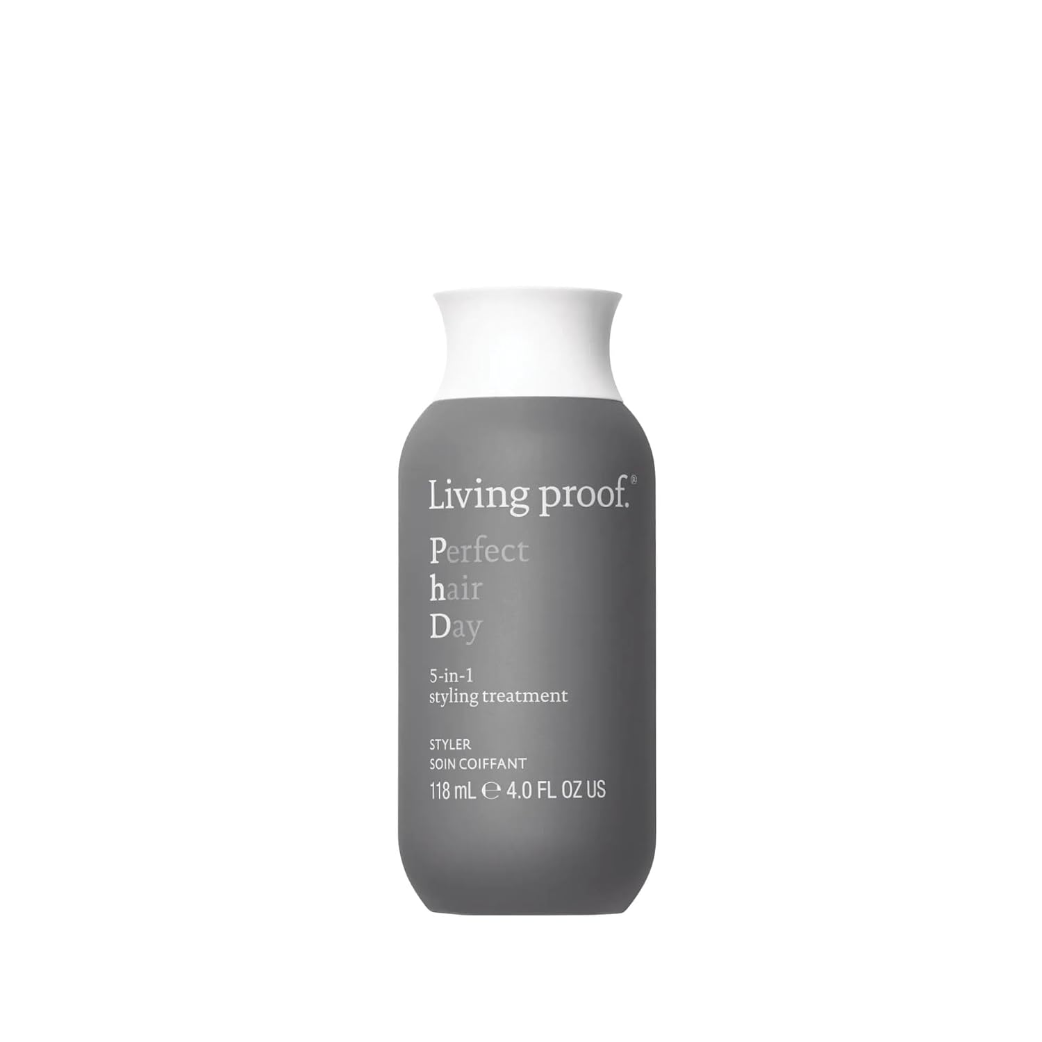 Living Proof Perfect Hair Day 5-in-1 Styling Treatment – Conditions, Smooths, Volumizes, Adds Shine, Heat Protection up to 450°F, 4 oz