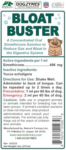 Dogzymes Bloat Buster (8 Ounce)