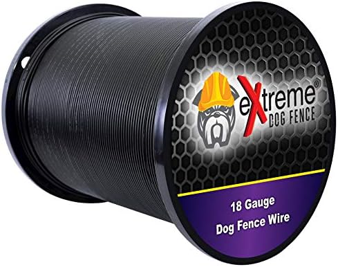 18 Gauge Dog Fence Wire, 1500 ft, Underground Boundary Wire, Heavy Duty | 1500-ft continuous spool; polyethylene jacket, UV-resistant, direct-burial; fits Extreme Dog Fence, PetSafe Compatible
