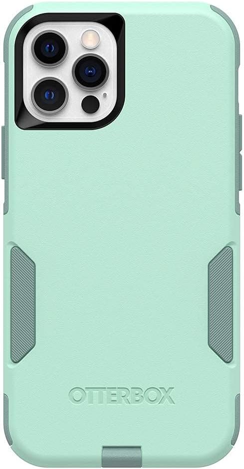 OtterBox iPhone 12 & iPhone 12 Pro Commuter Series Case - Black, Slim & Tough, Pocket-Friendly, with Port Protection