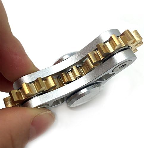 FXCOOLCT Hand Spinner 4 Gear Linkage Fidget Spinner Anti Stress Toys Tri-Spinner Fidget Stress Reducer Anxiety Killing Time Kids Adult Gift
