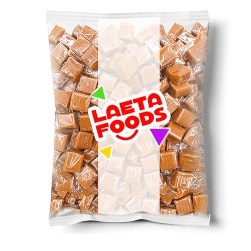 Caramel Candy Individually Wrapped, Caramel Cubes, 2 Lb Bag