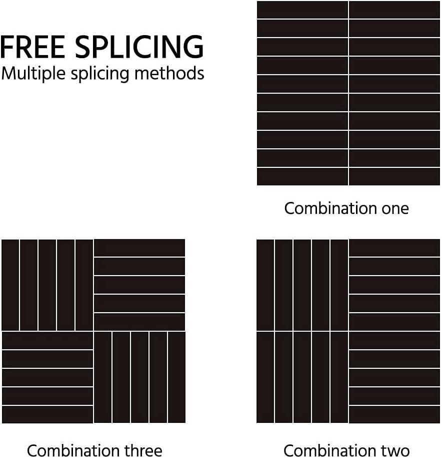 Topeakmart 27PCS Interlocking Deck Tiles 12x12 Patio Flooring, Brown