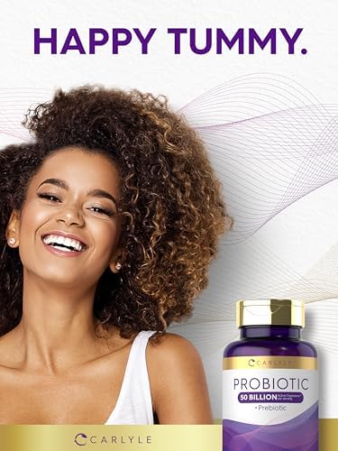 Carlyle Probiotics with Prebiotics | 120 Capsules