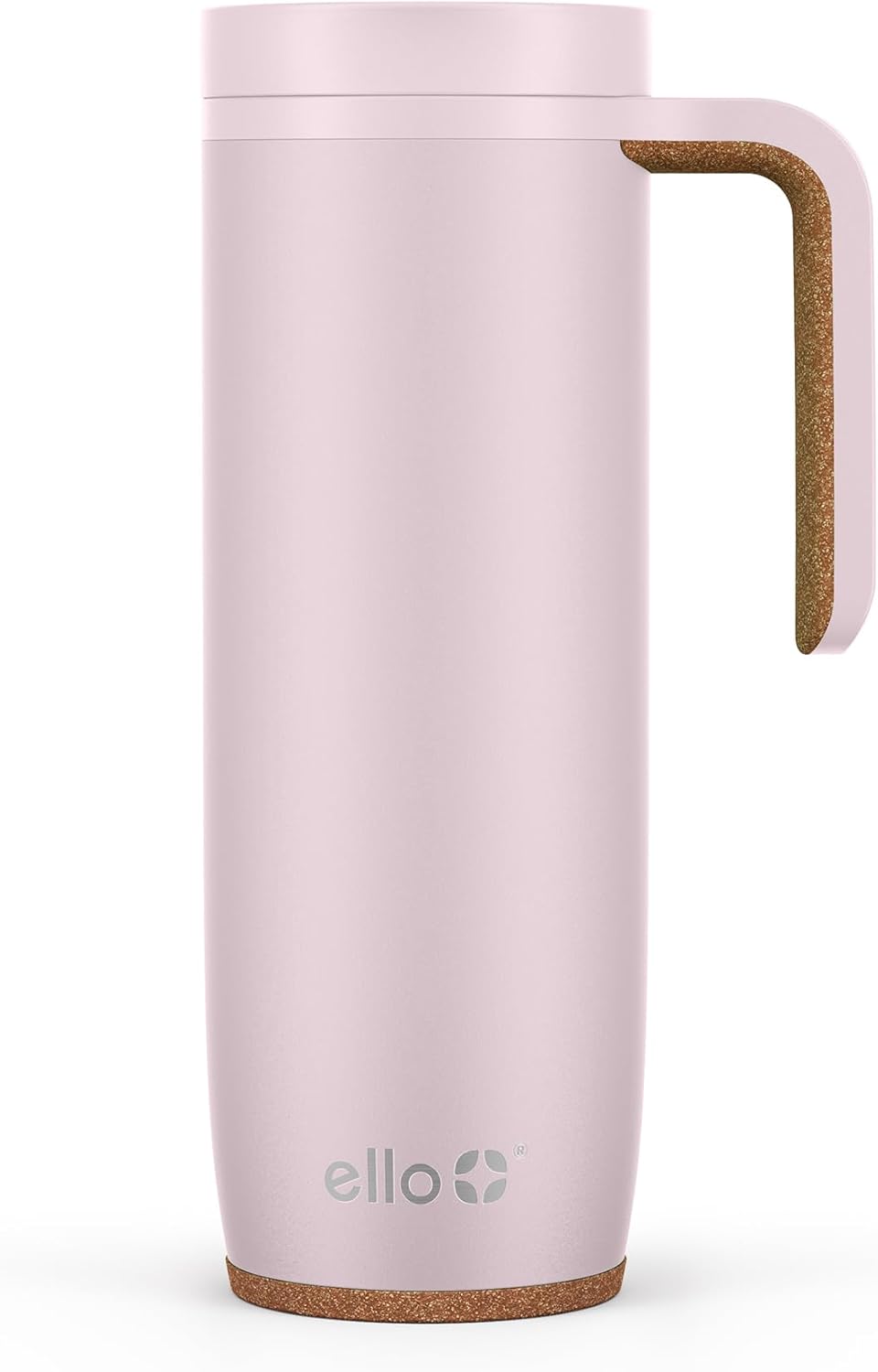 Ello Magnet 18oz Insulated Stainless Steel Travel Mug with Handle, Poseidon