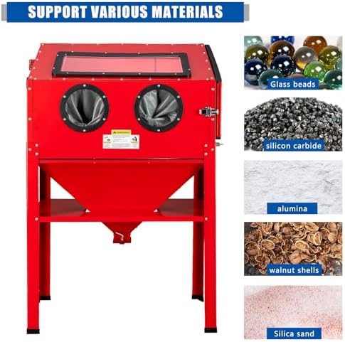 60 Gallon Air Sandblasting Cabinet