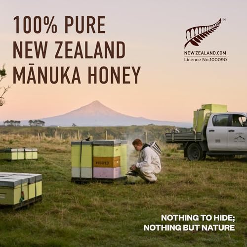 Egmont Honey Raw Mānuka Honey | UMF 18+ MGO 700+ Certified | 8.8oz