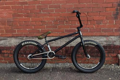 Eastern Bikes Wolfdog BMX Bike, 20-Inch, Full Chromoly Frame (Black)