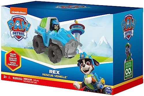 Paw Patrol, Ryder’s Rescue ATV Vehicle with Collectible Figure, for Kids Aged 3 and up